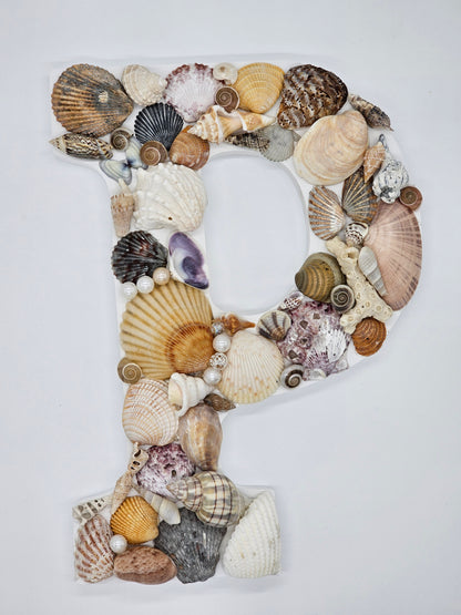 Seashell Letter Wall Hanging