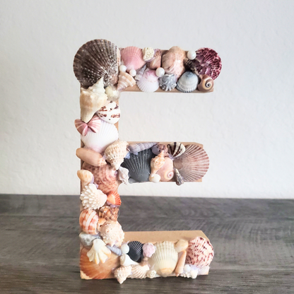 Block Seashell Letter