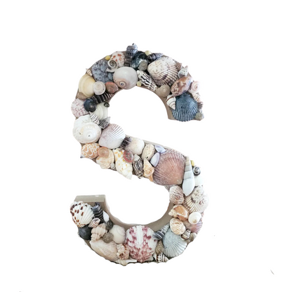 Block Seashell Letter