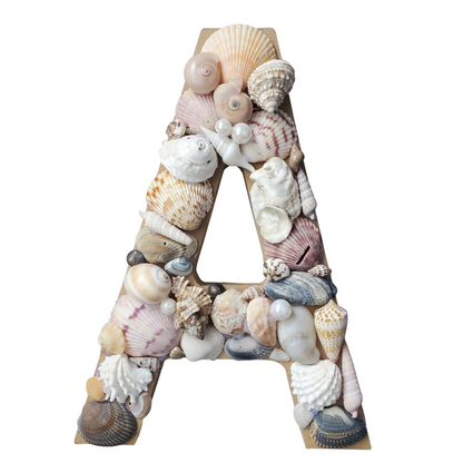 Block Seashell Letter