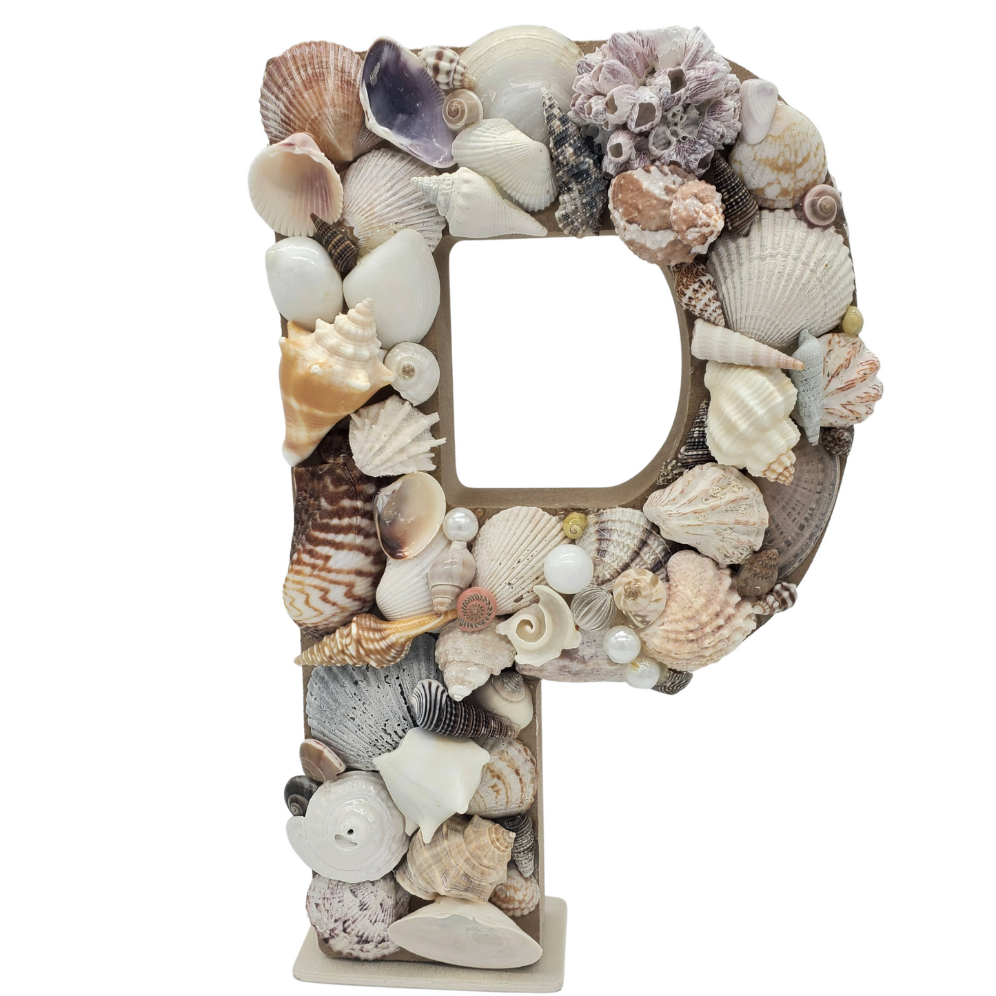 Block Seashell Letter