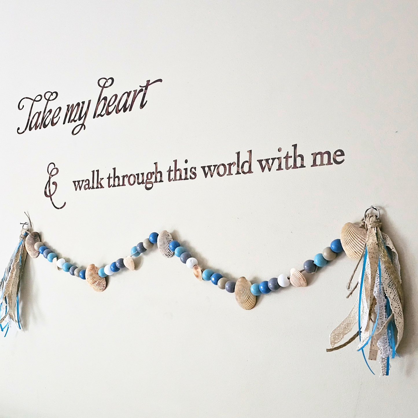 Boho Seashell Garland