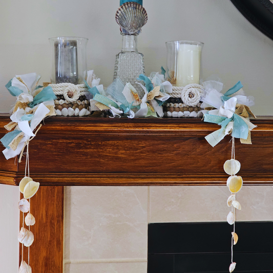 Fabric Boho Beach Garland