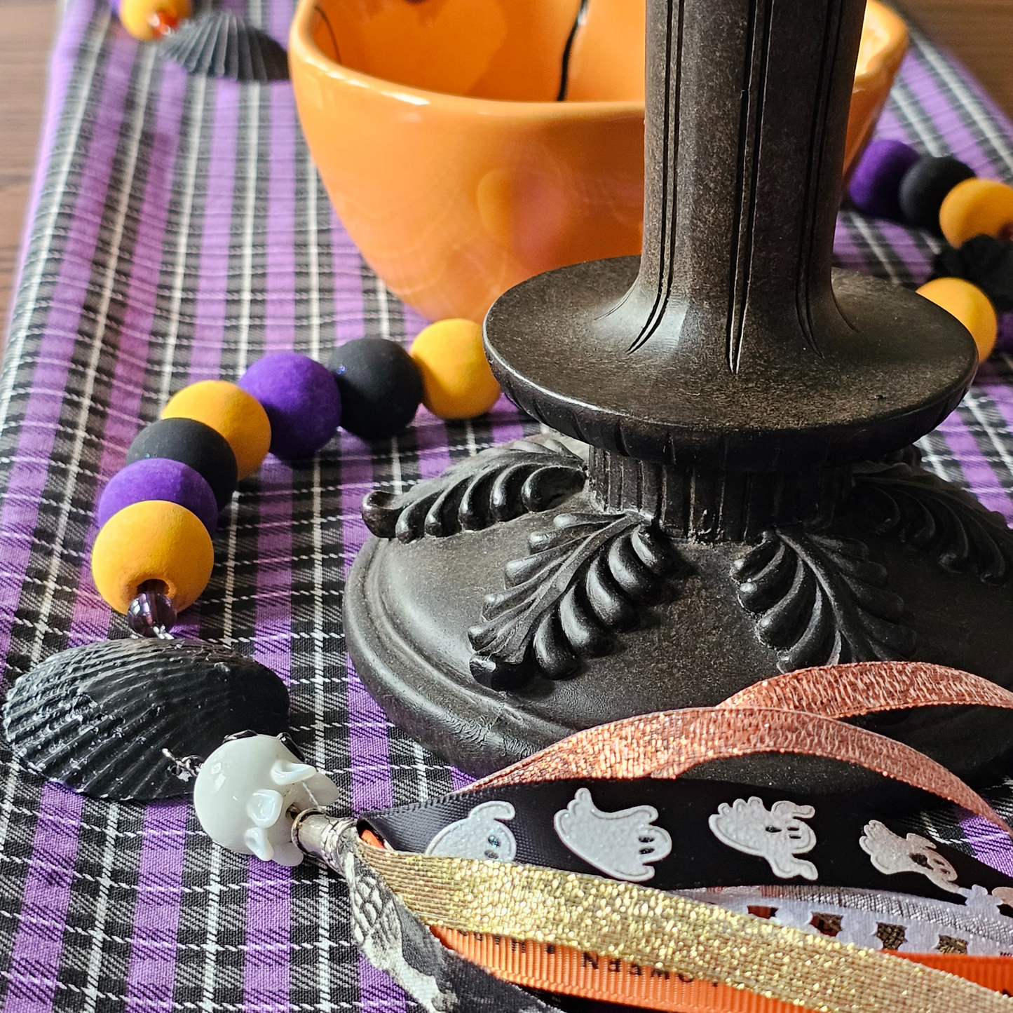 Halloween Boho Seashell Garland