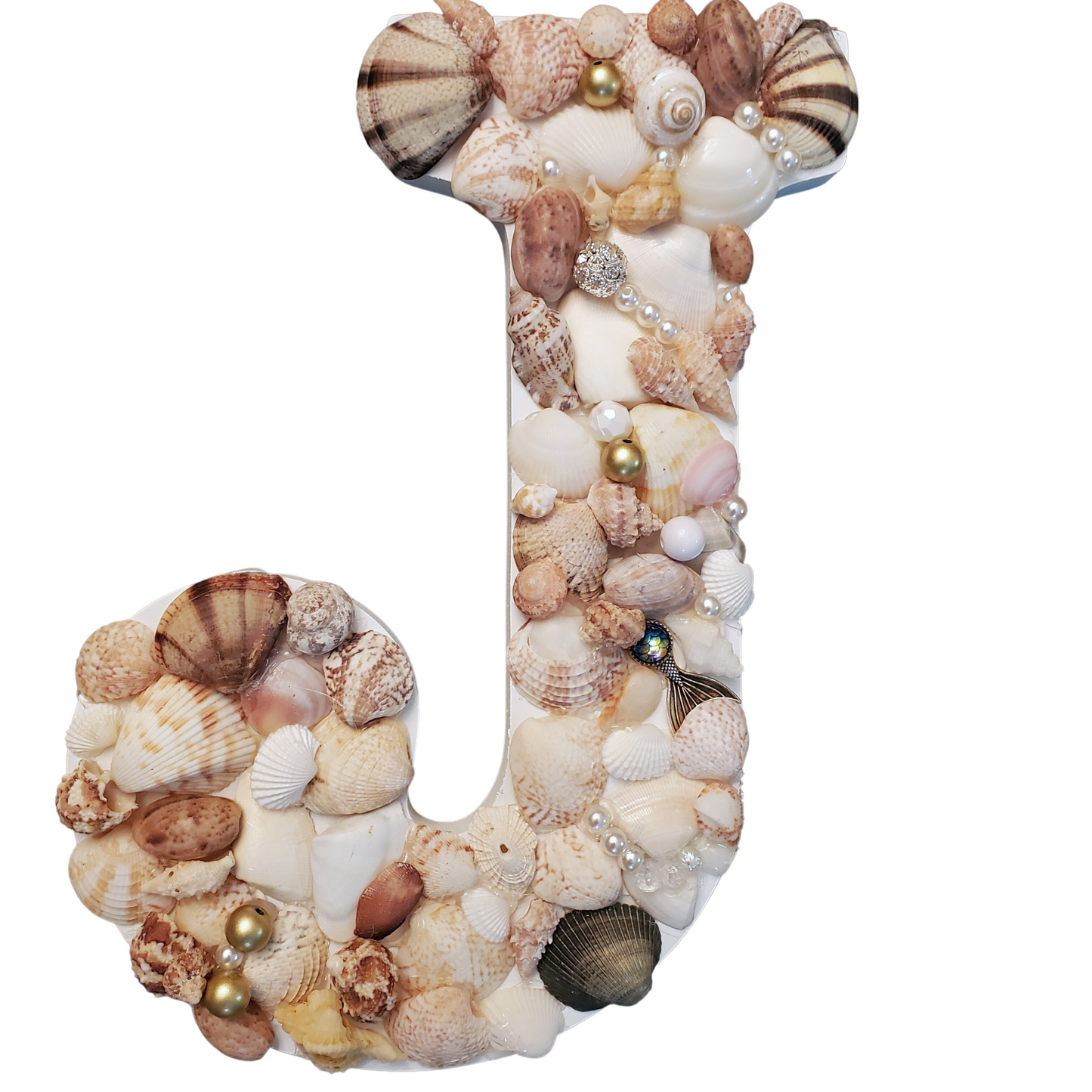 Seashell Letter Wall Hanging